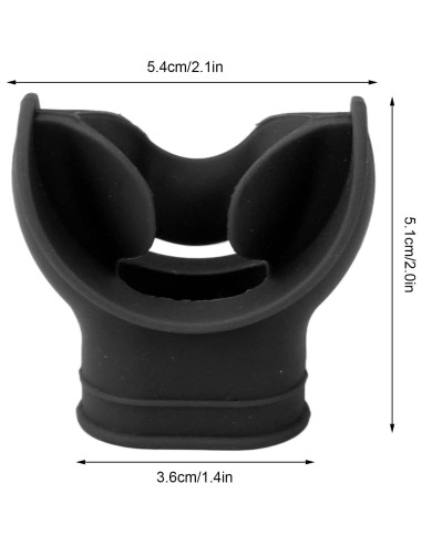 Bocina de Regulador de Buceo Tbest Silicona Universal