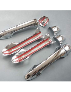 Protector de Manija de Puerta Toyota Highlander 2014-2019 Cromo 2