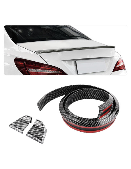 Alerón trasero universal Carleef 1.5m fibra de carbono