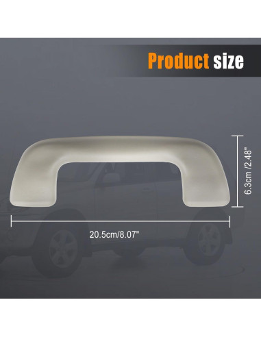 Mango de Tirón de Techo Auto ABS para Toyota 2003-2021