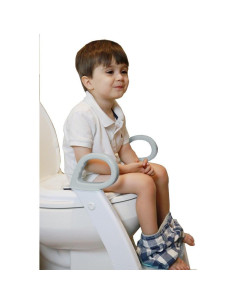 Orinal de Entrenamiento Spuddies con Escalera Plegable Blanco 2