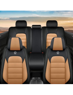 Fundas de Asiento de Cuero SOUIPA para Toyota Corolla 2006-2024 2