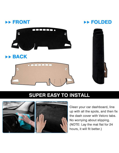 Cubierta de tablero Autorder para Toyota Corolla 2019-2025