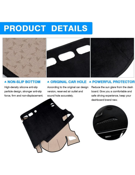 Cubierta de tablero Autorder para Toyota Corolla 2019-2025