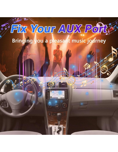 Adaptador Jack Auxiliar Toyota Corolla Tundra Tacoma RAV4