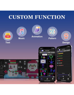 Cartel LED Multifuncional IPATAKA 17.78 x 7.62 cm Bluetooth 2