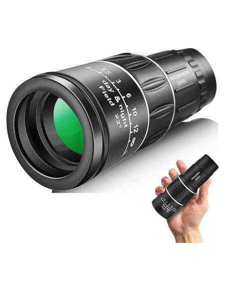 Telescopio Monocular 16X52 Sihea HD para Observación de Aves