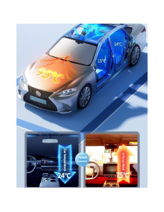 Protector Solar Parabrisas Toyota Corolla 2014-2025 LZYYQX 2