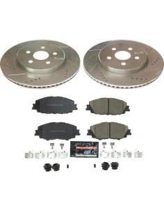 Kit de Freno Delantero Power Stop K8328 Z23 para Toyota 2