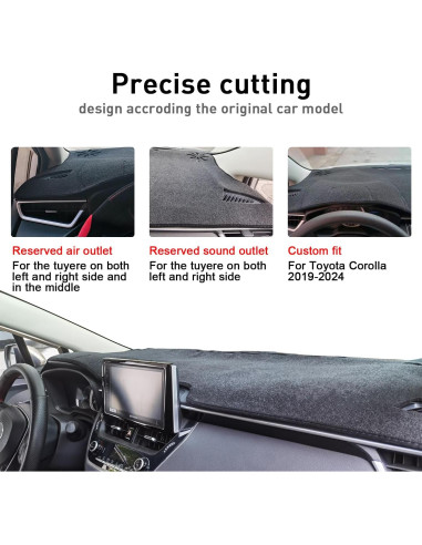 Cubierta de tablero personalizada REMOCH para Toyota Corolla 2019-2025