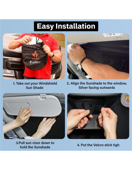 Protector Solar Parabrisas Toyota Corolla 2019-2025 EcoNour