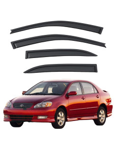 Deflectores de Lluvia Aumivoron para Toyota Corolla 2003-2008