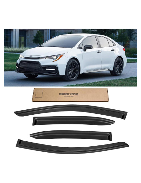 Viseras de Ventana CMVT Auto para Toyota Corolla 2019-2025
