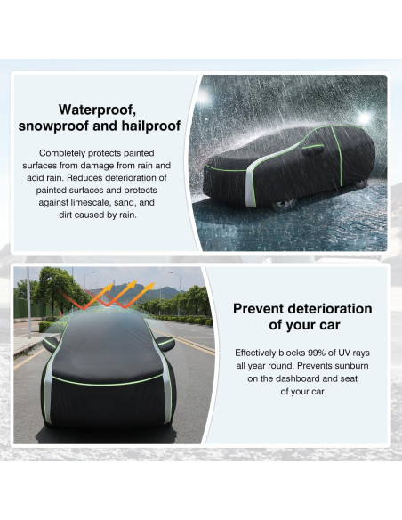 Funda para Auto Cartist Toyota Corolla 2000-2025 Impermeable