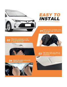 Protector Solar Parabrisas LungsiMotor Toyota Corolla 2014-2019 2