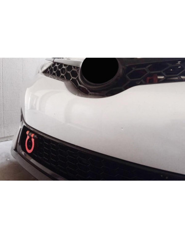 Anillo de Remolque Rojo iJDMTOY para Toyota C-HR y Corolla