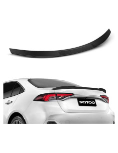 Alerón Trasero SCITOO para Toyota Corolla 2020-2021 Negro Brillante