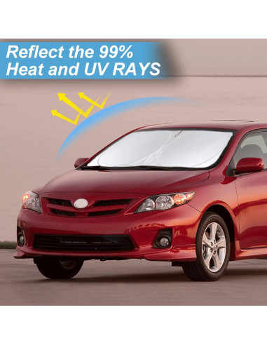 Protector Solar Parabrisas INSAUTO para Toyota Corolla 2009-2013