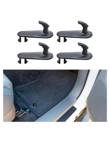4 Clips de Alfombrilla de Coche Kutyun Reemplazo Toyota Lexus