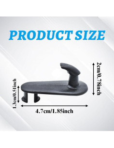 4 Clips de Alfombrilla de Coche Kutyun Reemplazo Toyota Lexus 2