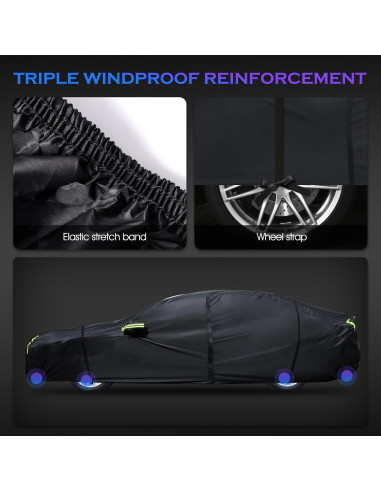 Funda de Coche Qualencey para Toyota Corolla 2000-2025