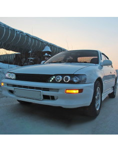 Faros Proyector LED Doble Halo SPEC-D para Toyota Corolla 1993-1997 2