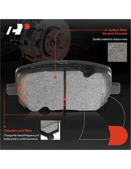 Discos de Freno Ventilados A-Premium + Pastillas Cerámicas