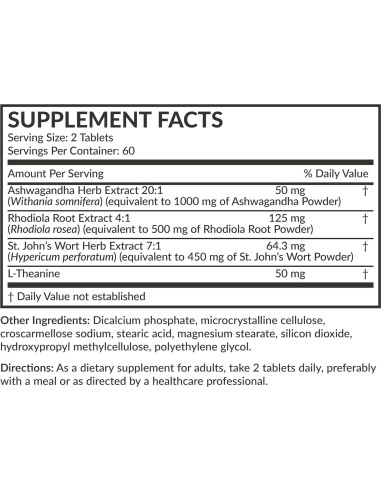 Futurebiotics Chill Pill + Ashwagandha y L-Theanina 120 Tabletas