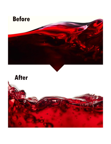 Decantador de Vino Eléctrico TOMEEM con Aerador y Luz Roja