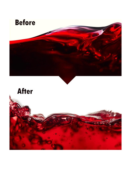 Decantador de Vino Eléctrico TOMEEM con Aerador y Luz Roja