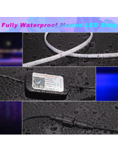 Tira LED Marina 20m TENDIST RGB 12V Impermeable Control App 2