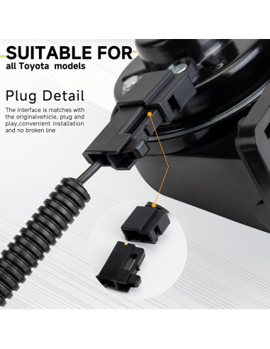 Claxon FARBIN 12V para Toyota/Lexus/Subaru Impermeable