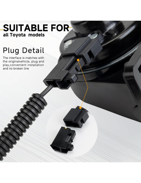 Claxon FARBIN 12V para Toyota/Lexus/Subaru Impermeable