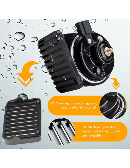 Claxon FARBIN 12V para Toyota/Lexus/Subaru Impermeable