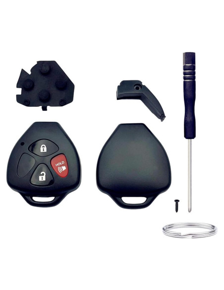 Carcasa de Llave Reemplazo Toyota 4Runner Matrix 3 Botones
