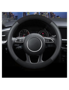 Funda de Volante Szyuchen para Toyota 14.5-15" Cuero Suede