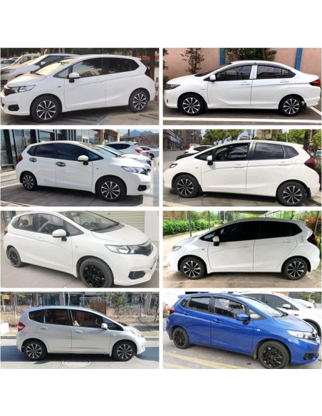 Tapa de Rueda Universal Aiqiying 15" ABS Negro - Juego de 4