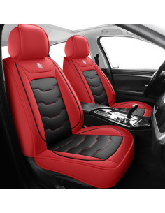Fundas de Asiento Wertigen para Toyota Yaris 2007-2020 Rojo 2