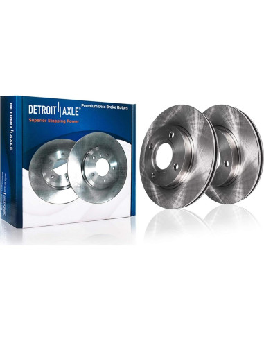 Kit de frenos delantero Detroit Axle para Toyota Yaris y Prius C