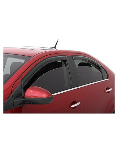 Deflectores de Lluvia 4 Piezas CBX Auto para Toyota Camry 07-11