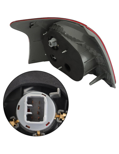 Luz Trasera Derecha WFLNHB para Toyota Yaris 2007-2012