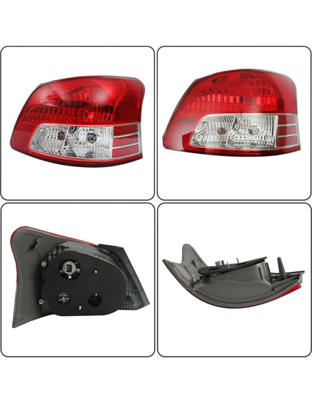 Luz Trasera Derecha WFLNHB para Toyota Yaris 2007-2012