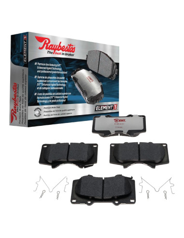 Pastillas de Freno Delanteras Raybestos Element3 para Toyota