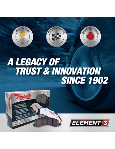 Pastillas de Freno Delanteras Raybestos Element3 para Toyota