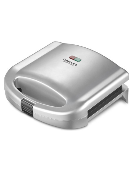 Parrilla Eléctrica Doble Cuisinart WM-SW2N Antiadherente 1500W