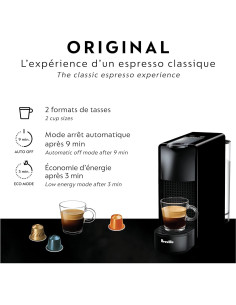 Nespresso Essenza Mini Breville Máquina Espresso Compacta 1255W 2