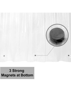 Forro de Ducha Barossa Design 120x162 cm Impermeable 2