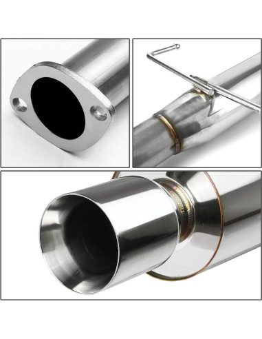 Escape Catback Auto Dynasty 4" para Scion tC 2004-2010