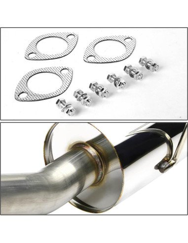 Escape Catback Auto Dynasty 4" para Scion tC 2004-2010