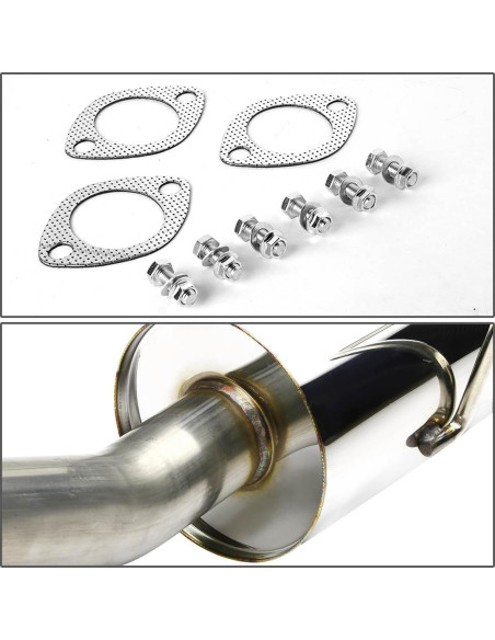 Escape Catback Auto Dynasty 4" para Scion tC 2004-2010